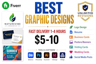 design visiting business wedding cards posters and your logo