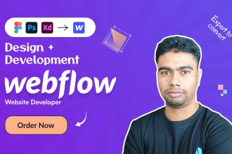 be webflow expert, webflow developer or figma to webflow and webflow design