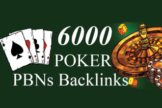 do high quality poker, slot backlinks