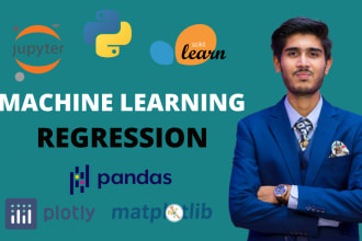 do regression analysis with python and machine learning