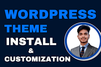 do themeforest wordpress theme installation and customization