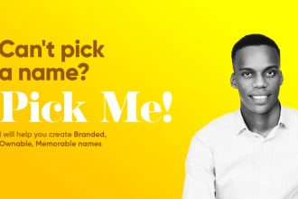 create unique business names, slogans and product names