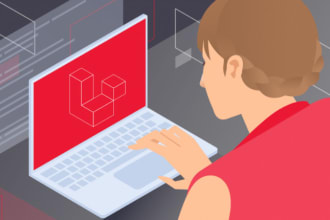 develop PHP laravel web application and deploy