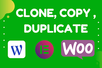 responsive wordpress clone with elementor pro