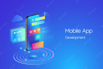 do mobile app development andriod app as kotlin java developer create app