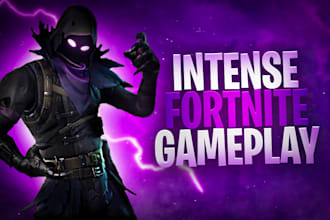 design a high quality gaming youtube thumbnail