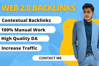 create 500 high quality da web 2 0 backlinks, google ranking