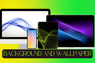 design custom minimal abstract aesthetic phone desktop wallpapers