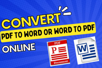 seamless PDF to word and word to PDF conversion