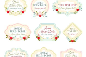 design modern, luxury candle product label design