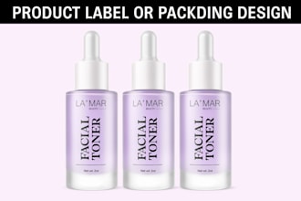 do product label design or packaging design