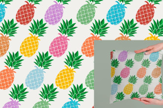 design vector seamless textile repeat pattern