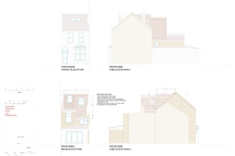 create uk planning applications drawings