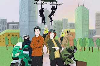 draw illustrations of any kind