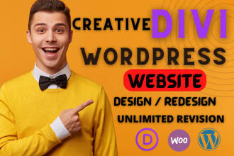be your divi expert for wordpress divi website with divi builder,divi theme