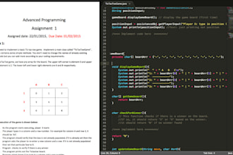 do your assignments  of Java, Web and iOS