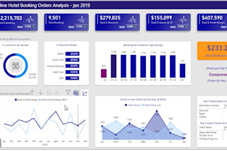 create professional power bi reports