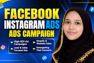 setup meta ads campaign as expert facebook ads meta ads expert