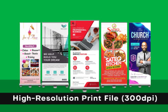 do your roll up, retractable banners design