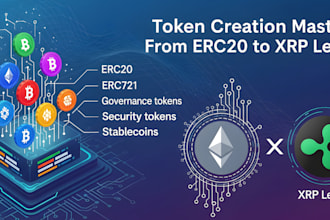 build your crypto erc20 stable coins nft and xrp ledger