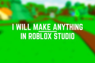 make almost anything in roblox studio chat with me first