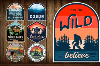 design best logo, patches, stickers, badges, pins