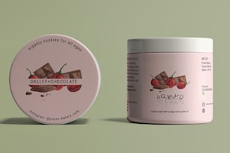 create watercolor illustrations for your brand