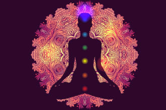 armonizacion de chakras con reiki, cristales y pendulo
