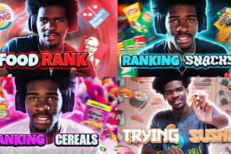 design amazing and attractive youtube thumbnail for you