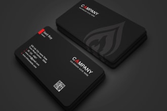 do professional unique business card and logo design