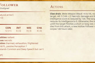 create the perfect homebrew monster for your dnd 5e session
