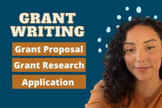 do grant writing grant proposal grant application federal state 501c3 rfp bid