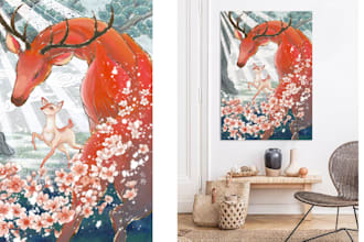 paint handpainting in multistyle