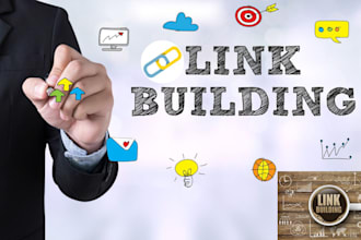 build high quality link building and off page SEO  with dofollow backlinks