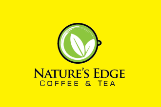 design creative natural logo with satisfaction guaranteed