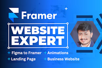 create framer website design or convert figma to framer