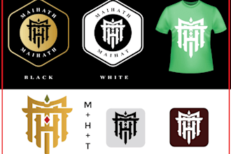 design your modern monogram logo
