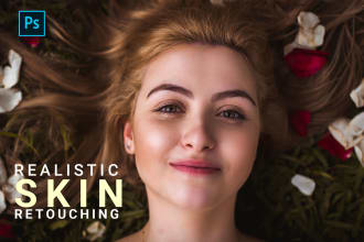 do high end skin retouching, photo retouching