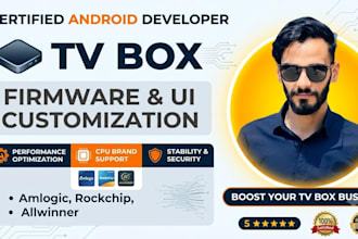 customize firmware for tv box, amalogic, allwinner, rockchip