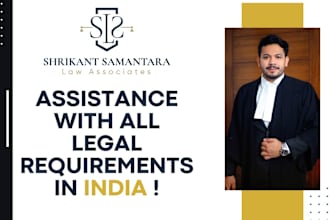 provide all kinds of legal solutions of every kind in india
