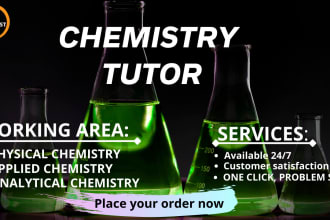 asist you in physical, applied, analytical chemistry