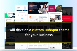 develop a custom hubspot theme for your business