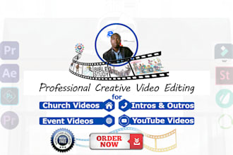 edit church videos with creative and professional tweaks