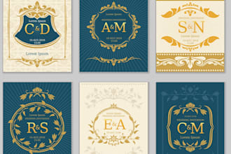 create a wedding services logo design in 1 day