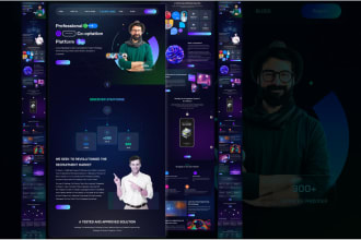 design redesign website UI UX mockup,homepage, creative landing page in figma,xd
