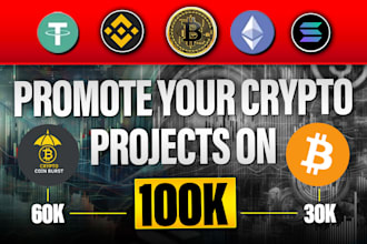 promote your crypto project to 100k real crypto investors
