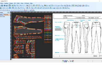 create clothing sewing pattern maker and grader