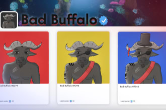 create custom characters for 1k 5k 10k nft art collection