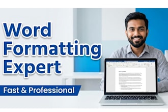 professionally format and fix ms word documents