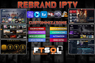 professionally rebrand your iptv app